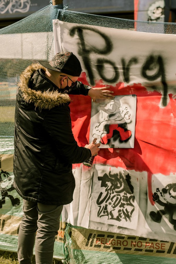 JORNADA DE RESIGNIFICACIÓN DE ESPACIOS CON LA ORGANIZACIÓN TRIPIDO