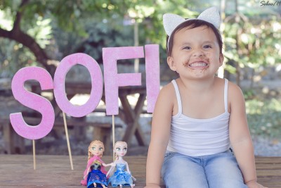 Disfrutando la torta