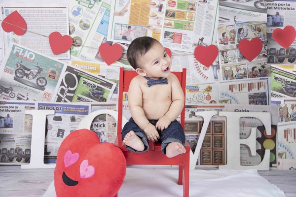 Bebe tematico romantico