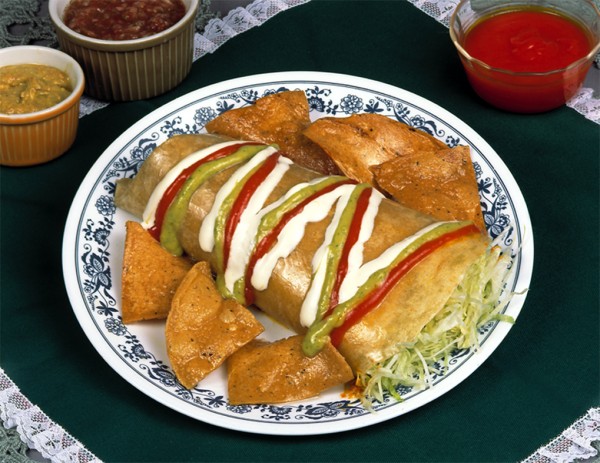 Carta de restaurante mexicano