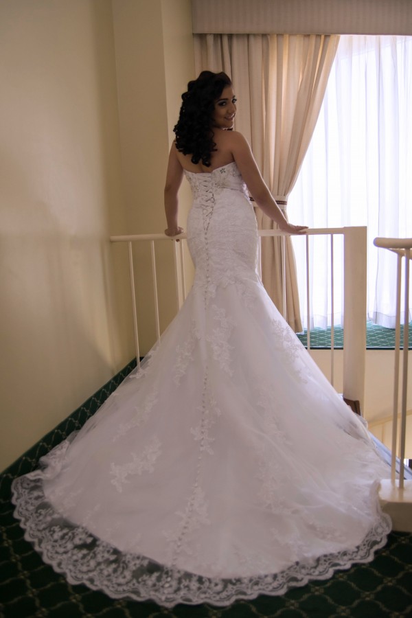 Vestido corte de sirena