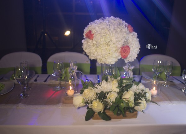 mesa decorada para booda