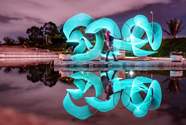 Virgilio Barco Lightpainting