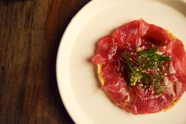 Tostada de atún Mercado 24